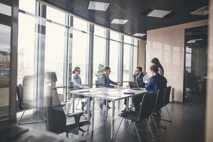 Office meeting